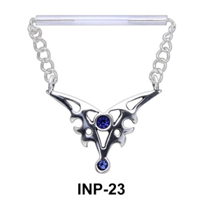 Hanging Wings Nipple Piercing INP-23