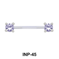Impressive Crystal Invisible Nipple Piercing INP-45