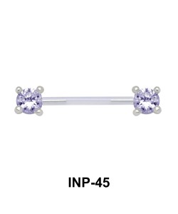 Impressive Crystal Invisible Nipple Piercing INP-45