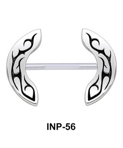 Broken Shield Invisible Nipple Piercing INP-56