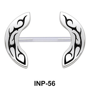 Broken Shield Invisible Nipple Piercing INP-56