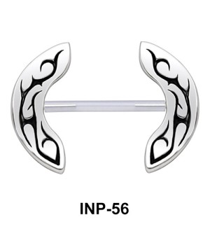 Broken Shield Invisible Nipple Piercing INP-56