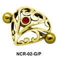 Designer Heart Nipple Shield NCR-02