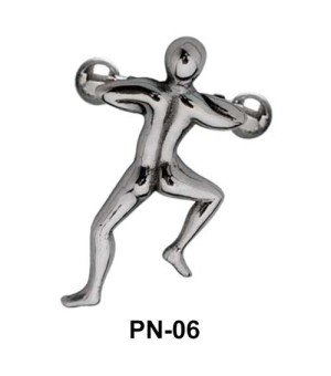 Male Shaped Nipple Piercing PN-06