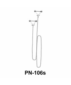 Chained Nipple Piercing PN-106s