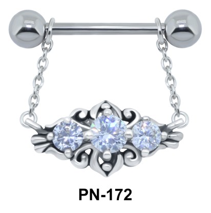 Designer Stone Nipple Filigree PN-172