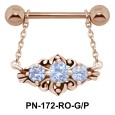 Designer Stone Nipple Filigree PN-172