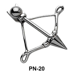 Bow n Arrow Shaped Nipple Piercing PN-20