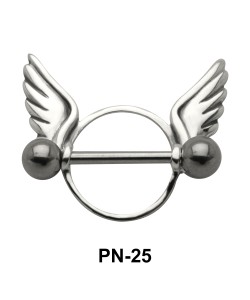 Wings Shaped Nipple Piercing PN-25