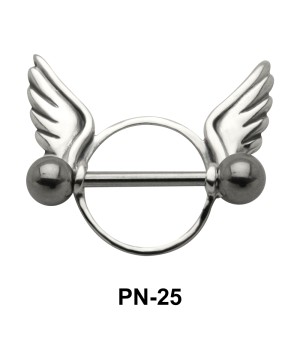 Wings Shaped Nipple Piercing PN-25