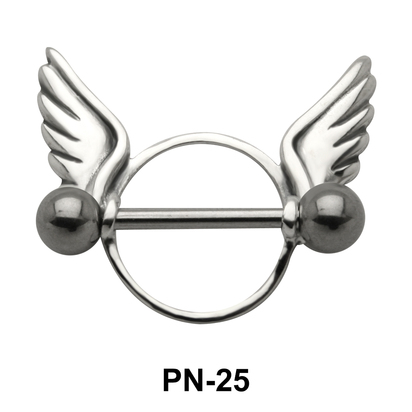 Wings Shaped Nipple Piercing PN-25