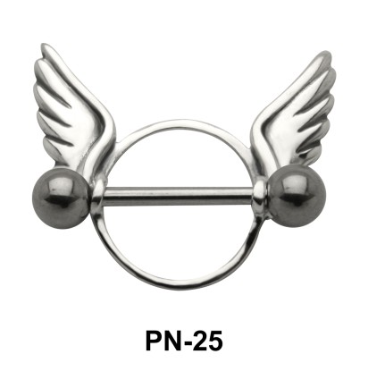 Wings Shaped Nipple Piercing PN-25