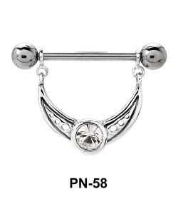 Gorgeous Designer Nipple Piercing PN-58