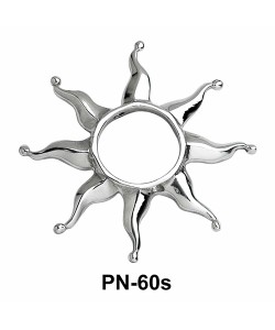 Smaller Sunrays Nipple Piercing PN-60s