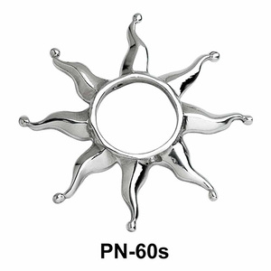 Smaller Sunrays Nipple Piercing PN-60s