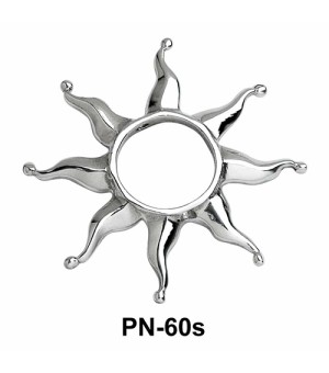 Smaller Sunrays Nipple Piercing PN-60s