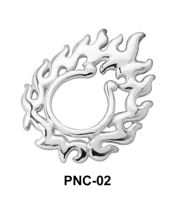 Flames Shaped Nipple Clip PNC-02