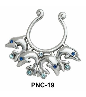 Stoned Dolphins Nipple Clip PNC-19