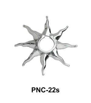 Small Sunrays Nipple Clip PNC-22s