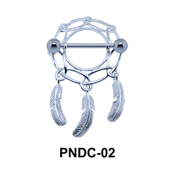 Dream Catcher Nipple Piercing PNDC-02