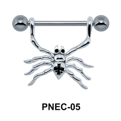 Spider Shaped Nipple Piercing PNEC-05