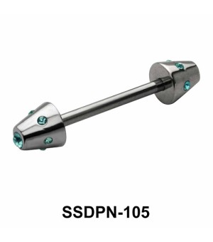 Attractive Double Nipple Piercing SSDPN-105