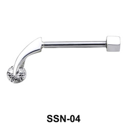 Gemstone Weapon Double Nipple Piercing SSN-04