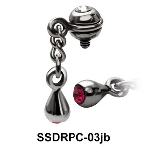 Drops Shaped Dangling Internal Attachment SSDRPC-03jb