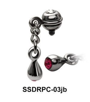 Drops Shaped Dangling Internal Attachment SSDRPC-03jb