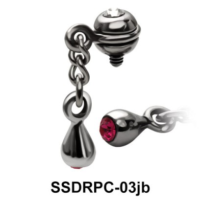 Drops Shaped Dangling Internal Attachment SSDRPC-03jb