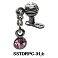 Dermal Dangling With Rhinestone SSDRPC-01jb