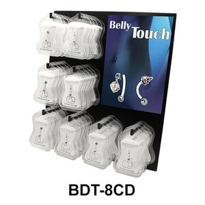 Empty Belly Piercing Display without box set BDT-8CD