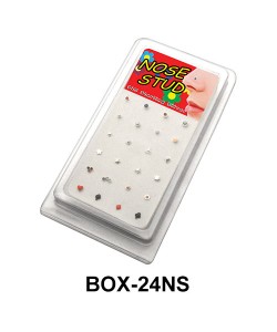 Empty 24 Nose Stud BOX-24NS