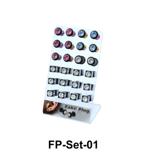 24 Fake Plugs Set FP-Set-01