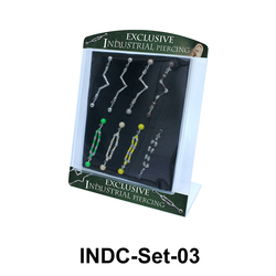 8 Industrial Piercing Set INDC-Set-03