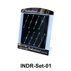 8 Industrial Piercing Set INDR-Set-01