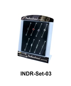 8 Industrial Piercing Set INDR-Set-03