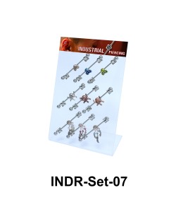 9 Industrial Piercing Set INDR-Set-07