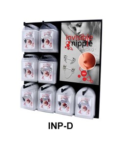 Empty Nipple Piercing Display without box set INP-D