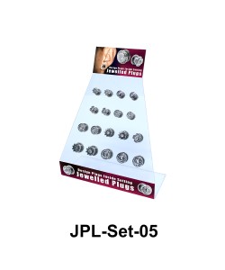 18 Jewelled Tunnels and Plugs Set JPL-Set-05