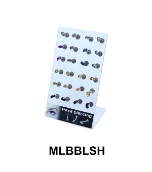 24 Labret Piercing Set MLBBLSH-Set-01