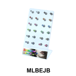 24 Labret Enamel Jewelled Balls Set MLBEJB-Set-01