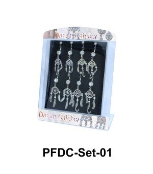 8 Dream Catcher Belly Piercing Set PFDC-Set-01