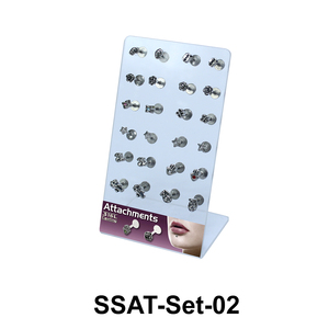 24 Labret Piercing Set SSAT-Set-02