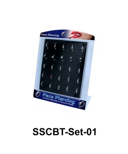 25 Lip Piercing Set SSCBT-Set-01