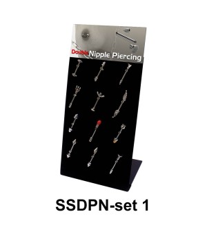 12 Nipple Piercing Sets SSDPN-SET-1