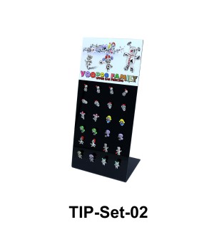 24 Voodoo Helix Ear Piercing Set TIP-Set-02