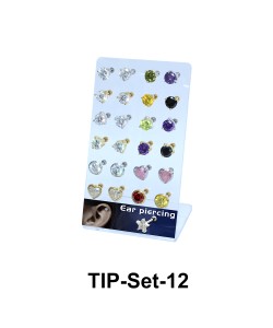 24 Helix Ear Piercing Set TIP-Set-12