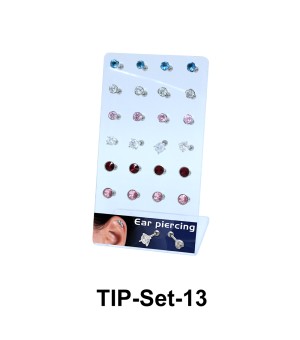 24 Helix Piercing Set TIP-SET-13