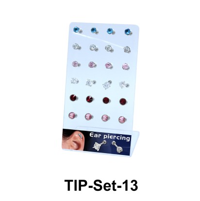 24 Helix Piercing Set TIP-SET-13